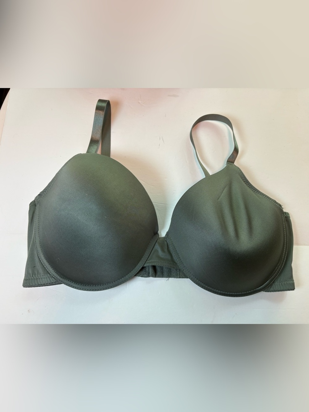 Just Be Bra Green Cupped Underwire 42D Tshirt Bra